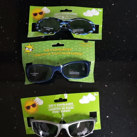 HOST PICK. 3 Pair of Kid's Sunglasses