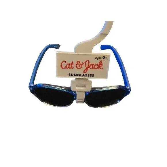 Cat & Jack Kids Blue Impact Resistant UV400 Protection Sunglasses Ages 0+