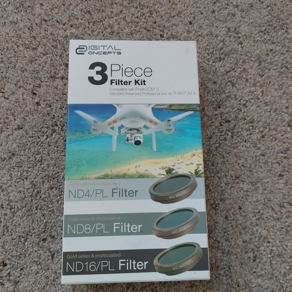 Digital Concepts 3 Piece Filter Kit for Drones