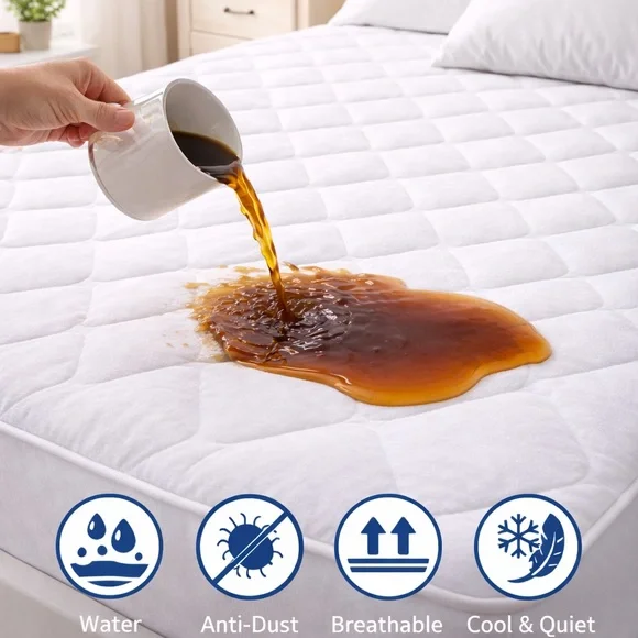 King Mattress Protector – 79x79x12 in – Soft Touch