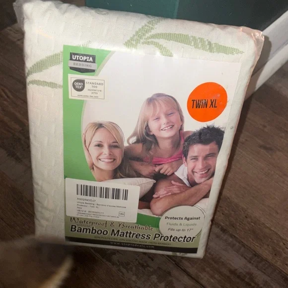 Utopia Bedding Bamboo Mattress Protector Twin XL