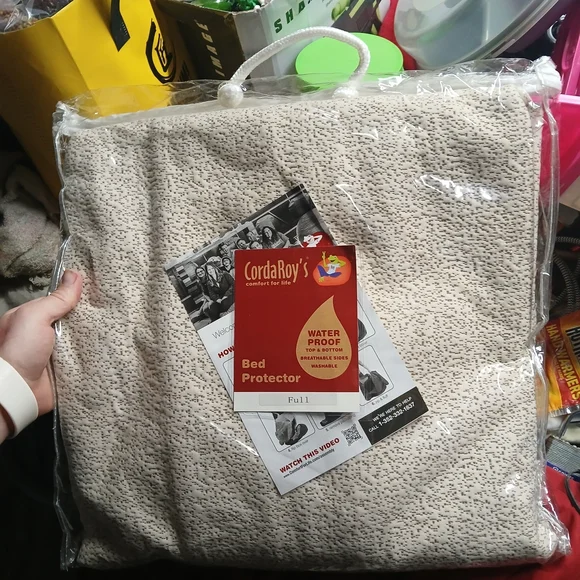 CordaRoy's full-size bean bag bed protector