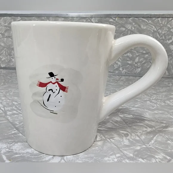 Williams Sonoma Snowman Mug