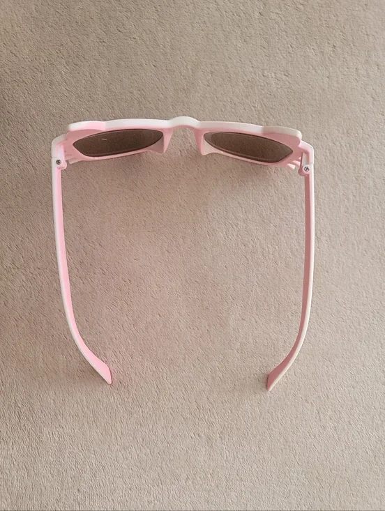 H&M Girl White/Pink Cat Ears/Whiskers Sunglasses Size +3