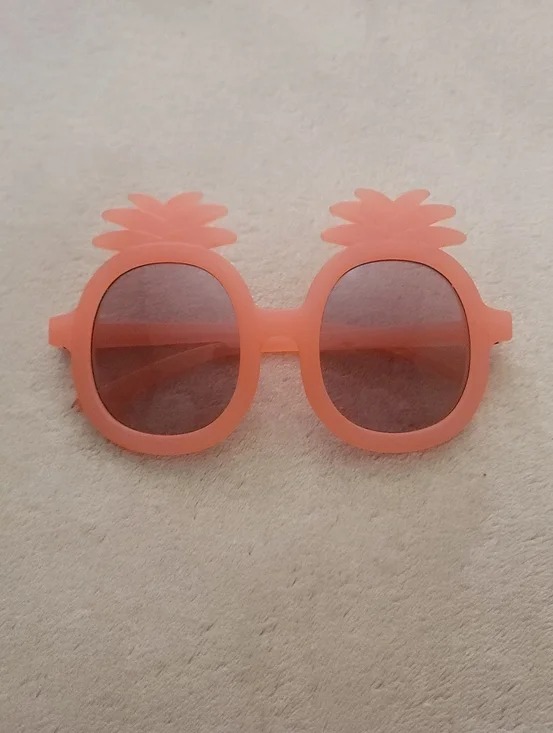 Gap Girl Coral/Orange Pineapple Frame Sunglasses Size 3Y+