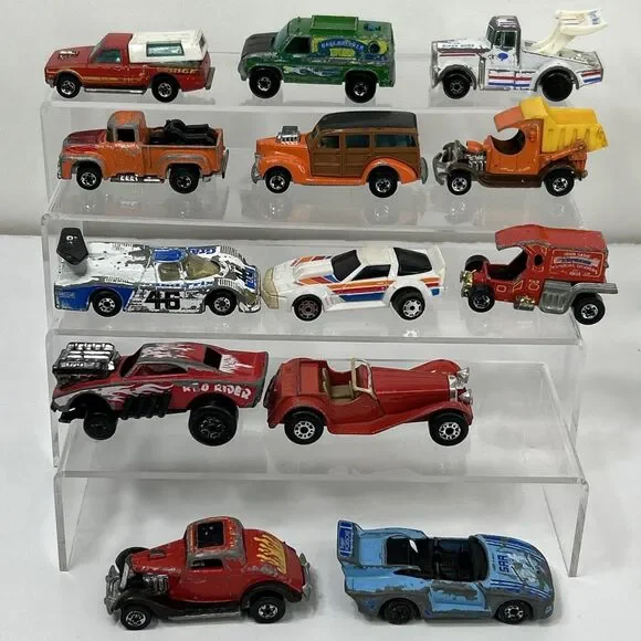 Vtg Hot Wheels Matchbox Lot Porsche Hot Rod Rakers Hi Tail Hauler T-Totaller