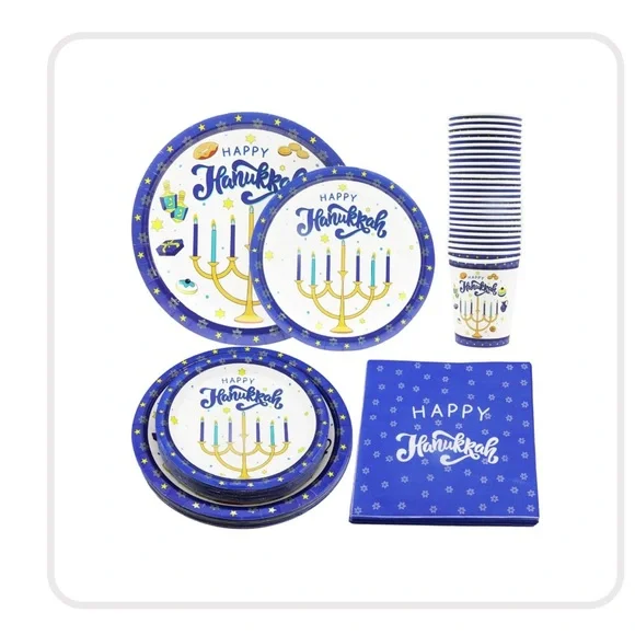 Hanukkah Party Set for 24 Brand New