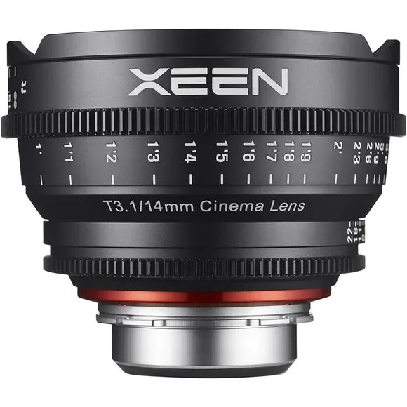 Rokinon Xeen 14mm T3.1 Cine Lens MFT Mount – Pro Wide Angle Manual Focus
