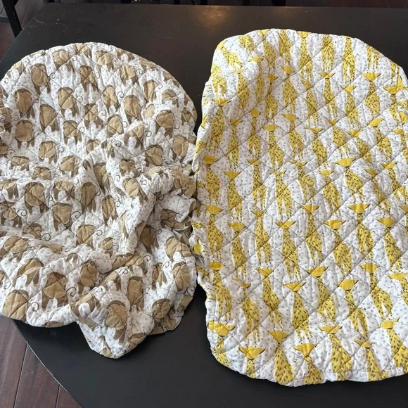 Land of nod (old crate kids) animal changing pads- monkey and giraffe