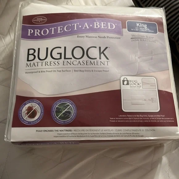 Brand new bug lock mattress encasement