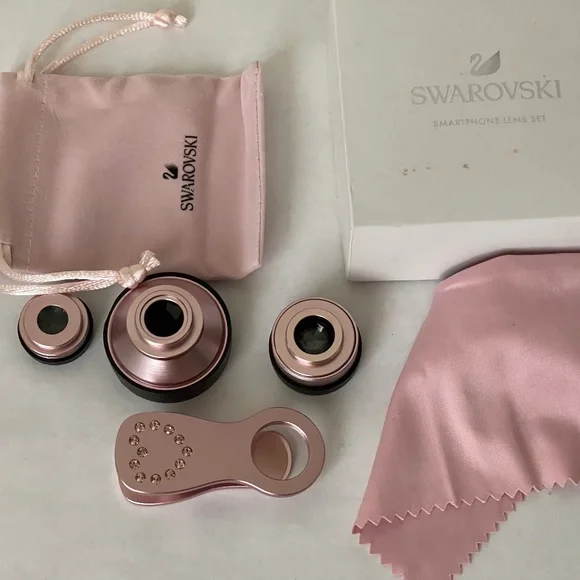 Swarovski smartphone lens set 5493075 pink SS19