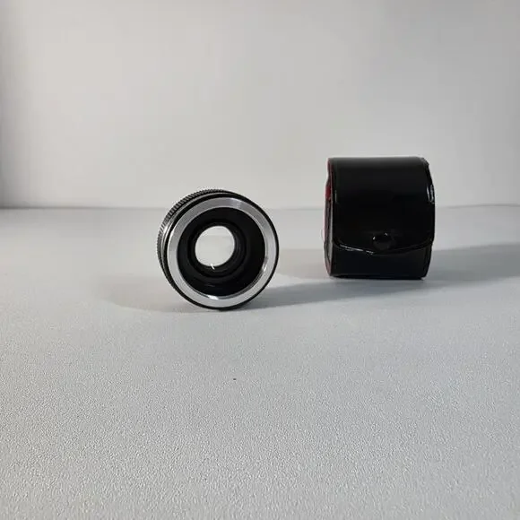 Camera Lens Canon Auto 2X Teleconverter JC Penny. Case And Lens