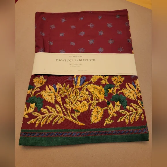 NIP VTG Williams-Sonoma Provence Tablecloth 54