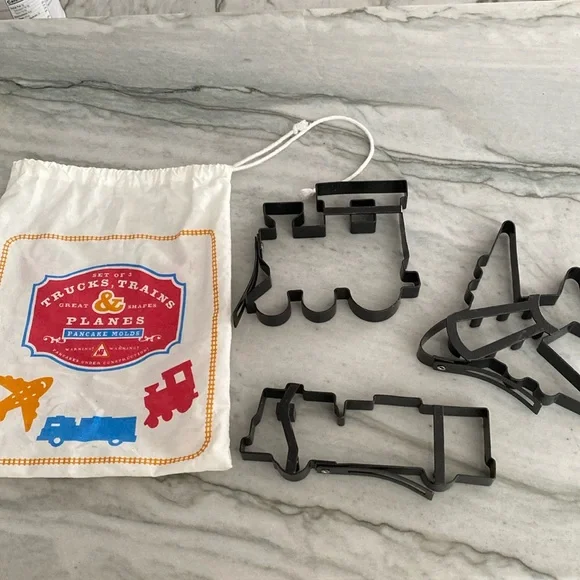 Williams Sonoma pancake molds - Trucks, Trains & Planes