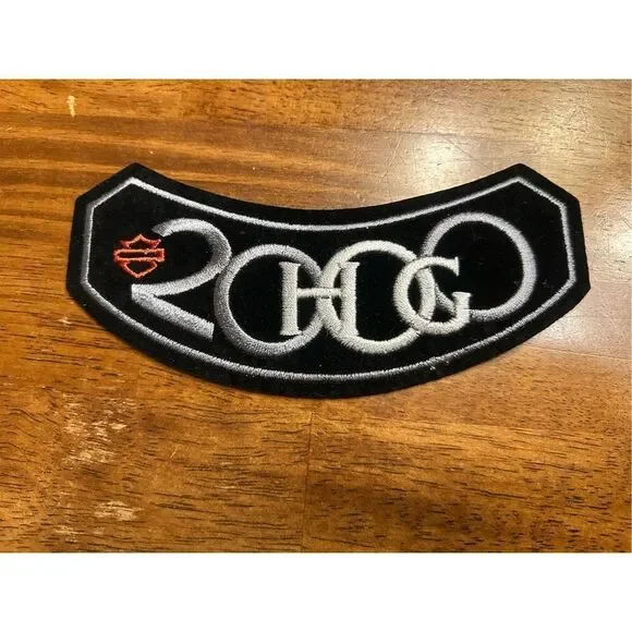HARLEY DAVIDSON OWNERS GROUP HOG H.O.G. 2000 VEST JACKET PATCH (8614)