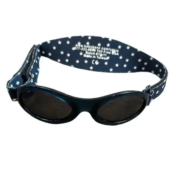 Baby Banz BN030 Protective Sporty Sunglasses Adjustable Kids One Size