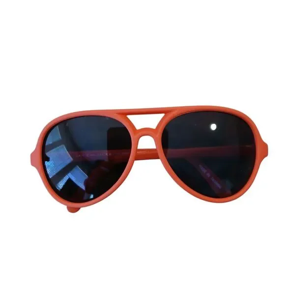 Janie and Jack Sunglasses Aviator Style Red Kids 0 To 2 Years Reflective Tinted