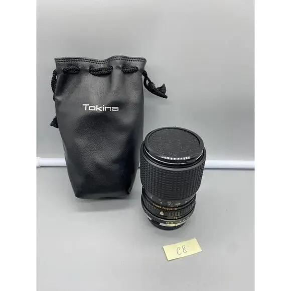 Tokina RMC 55mm 35-105mm 1:3.5-4.3 Zoom Lens 8182129 Japan w/ Bag & Rear Cap