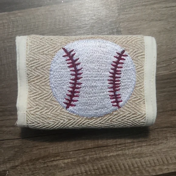 Hemp Wallet - Baseball New Gifts