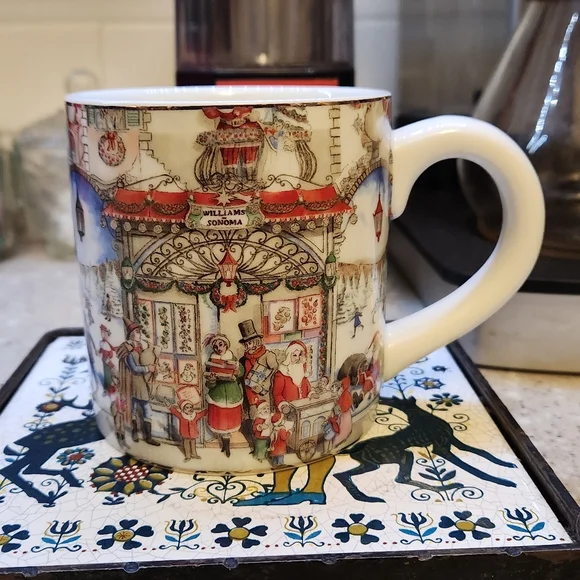 Williams Sonoma Town Square Mug