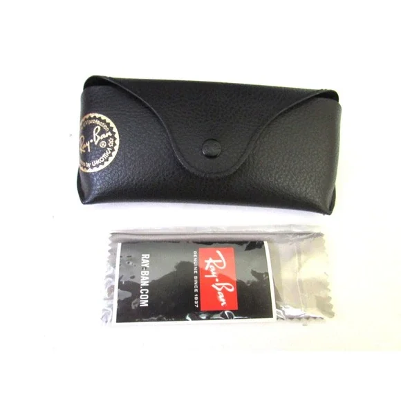 Ray Ban Universal Black Medium Soft Case for Sunglasses & Eyeglasses with Cloth