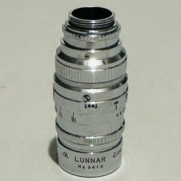Vintage 8mm F1.9 Cine Tele Lens Lunar