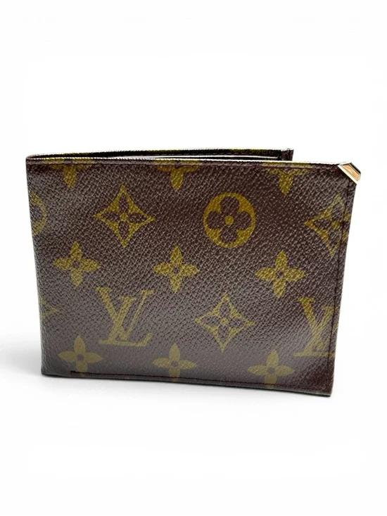 Vintage Louis Vuitton Monogram Time Capsule Bifold Wallet w/ Removable Insert