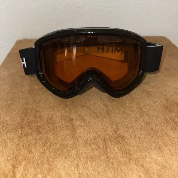 Smith Optics Electra Snow Goggles Black Gold Lite Lens. Perfect No‎ Scratches