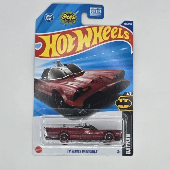 Hot‎ Wheels - 2025 Series Car - Maroon TV Series Batman
