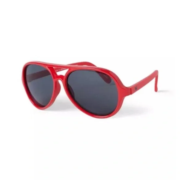 janie & jack Red Aviator Sunglasses
