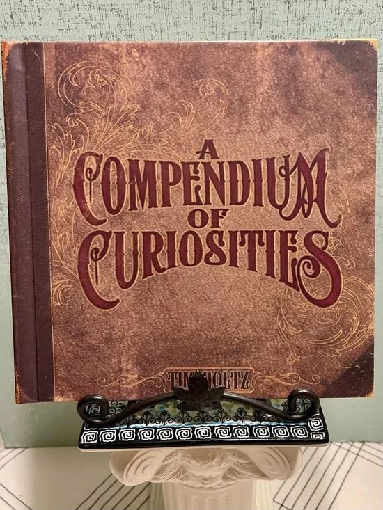 TIM HOLTZ A Compendium of Curiosities Book - VOLUME ONE - AUTOGRAPHED LIKE NEW