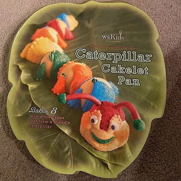 Williams Sonoma/Nordic Ware Caterpillar Cakelet Pan!