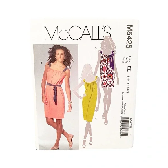 McCall’s Sewing Pattern 5425