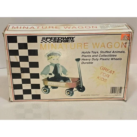 Vtg Mini‎ Wagon Speedway Series Miniature Wagon New In Open Box