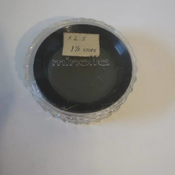 Minolta Camera Lense X 2.5 1 1/3 stops