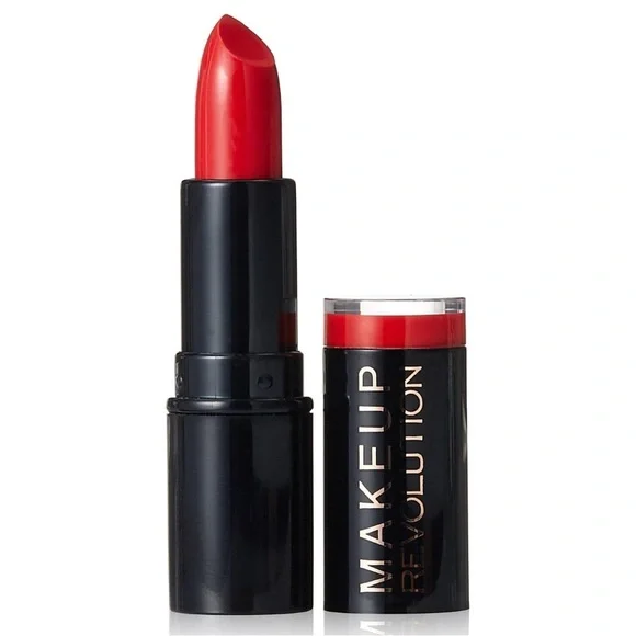 Makeup Revolution Lipstick – Shade Lady (Classic Red)