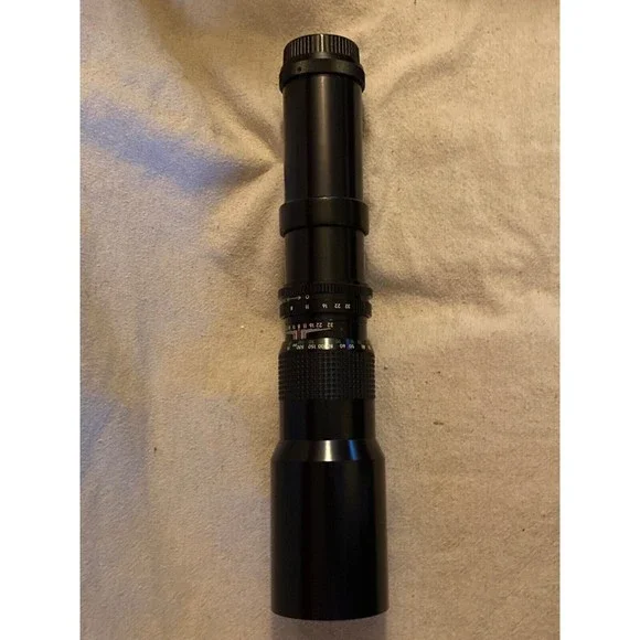 KALIMAR 500mm f/ 8 lens w. tripod adapt, T mount , clean optic , Sn K89103637