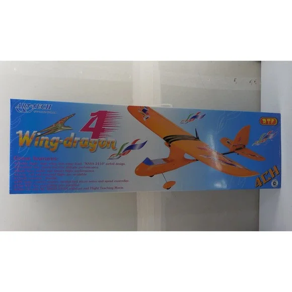 Art-Tech Wing-Dragon 4 4CH RTF RC Airplane Orange NASA 2410 Airfoil Kit 1080mm