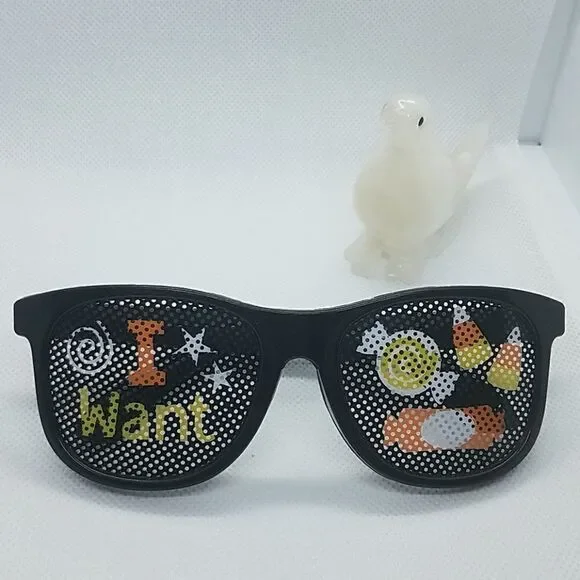I Want Candy Halloween Glasses