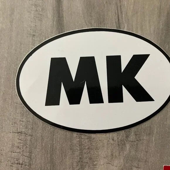 RARE VINTAGE Macedonia Car Sticker