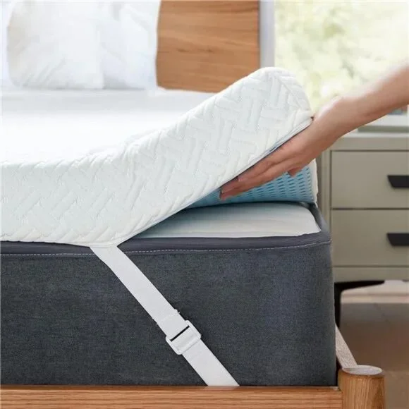 New Queen Mattress Topper - 3 Inch Cooling Memory Foam Mattress Pad