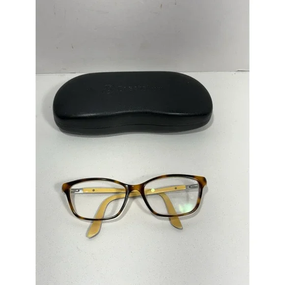 Ralph Lauren RA7044 1142 Eyeglasses Frames Brown Tortoise/Yellow Cat Eye Read**