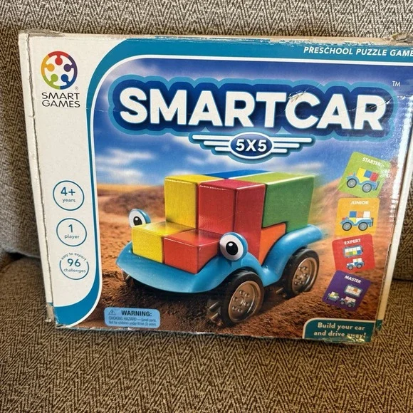 Smartcar Smart Games Ages 4+ 1 player logic, stem,‎ preschool toddler SmartGames