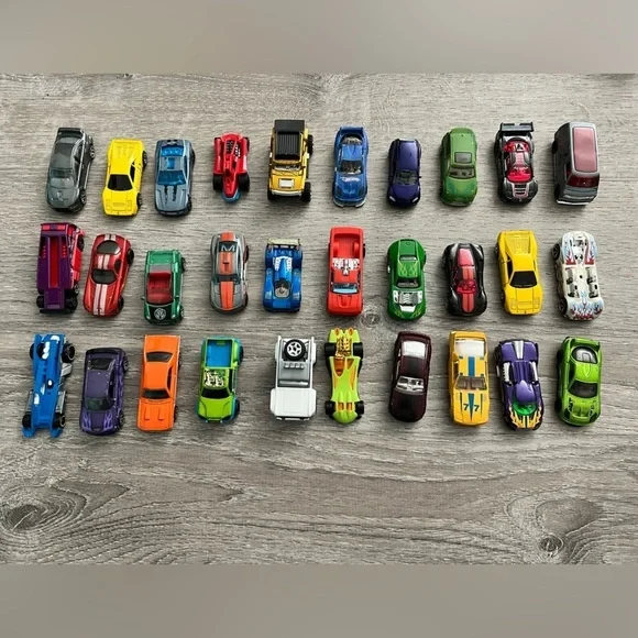 Hotwheels and Racing Die cast Cars lot of 30 cars lot #4