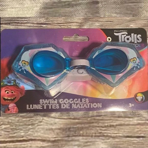 💞 New Kids Dream Works Trolls Swimming Goggles