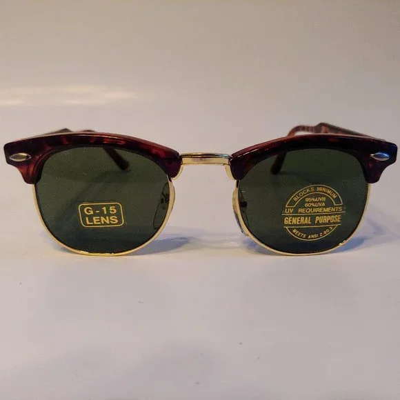 (NWT) Vintage 90's Kids Soho Combo Sports Sunglasses (S.Tortoise)