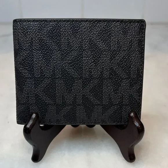 Michael Kors Signature MK Logo Saffiano Leather Wallet - NWOT