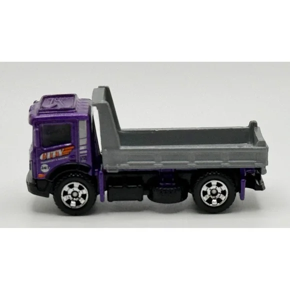 Matchbox Pit King PURPLE METALLIC CITY TRANSPORT & HAULING‎ 2011 Thailand
