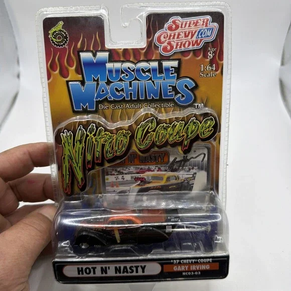 Muscle‎ Machines Nitro Coupe Hot N' Nasty '37 Chevy Coupe Gary Irving