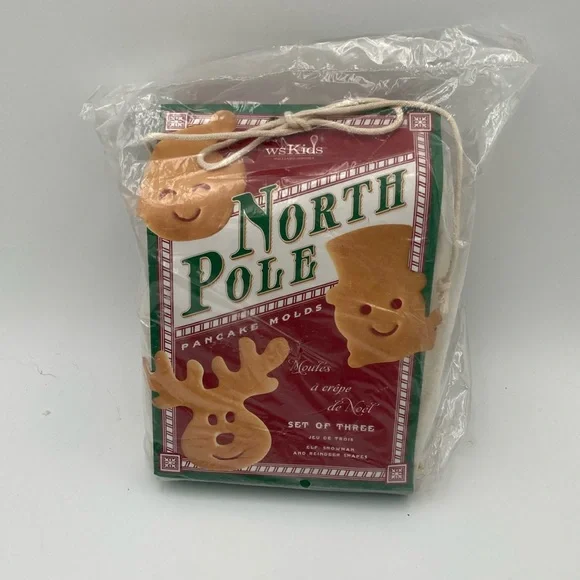 Williams Sonoma North Pole Pancake Molds